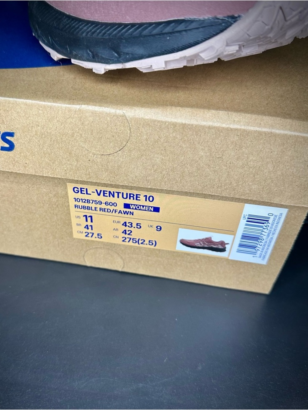 ASICS Women's GEL-VENTURE™ 10 Trail Running Shoe size 11 - Picture 3 of 14